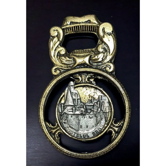 Vintage Romanian Castle Bran Souvenir Bottle Opener - Picture 3 of 4